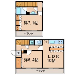 アドミール横浜永田台の物件間取画像